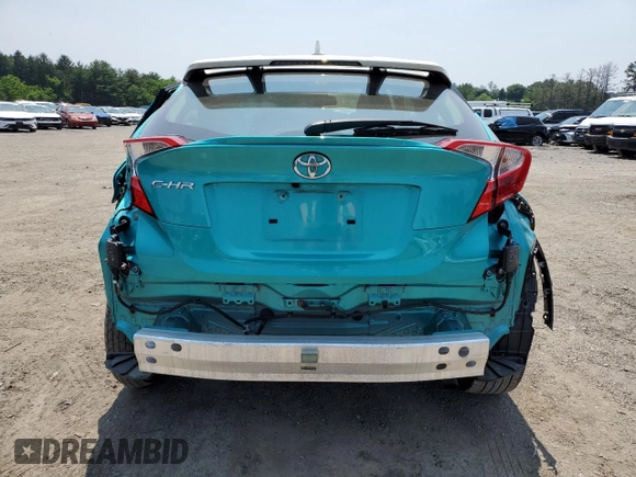 2018 Toyota C-HR XLE z VIN JTNKHMBX2J1005811, wystawiony jako Copart lot #59162315 z przebiegiem 35 191 mil mil oraz Szkoda całkowita • Salvage title. Historia ofert i sprzedaży dostępna na DreamBid. Obrazek 6.