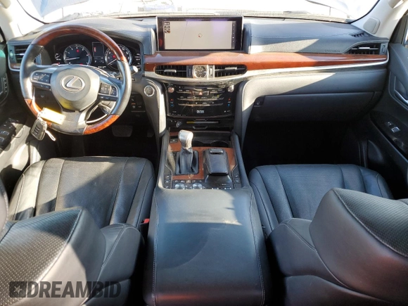 2017 Lexus LX 570 with VIN JTJHY7AX3H4228219, listed as a Copart auction lot 84943634 with 94,413 mi miles and Salvage title. Bid and sale history available at DreamBid. Image 8.
