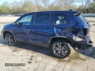 2021 Honda Passport EX-L with VIN 5FNYF8H57MB027798, listed as a Copart auction lot 54586735 with 28,658 mi miles and Salvage Title. Bid and sale history available at carsss.com. Image 2.
