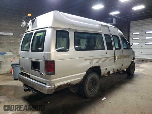 2007 Ford Econoline Cargo Recreational with VIN 1FTSS34L87DA90588, listed as a Copart auction lot 43187145 with Not Provided miles and Salvage Title. Bid and sale history available at carsss.com. Image 3.