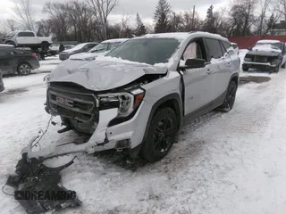 2022 GMC Terrain AT4 with VIN 3GKALYEV8NL238692, listed as a IAAI auction lot 41600473 with 35,768 mi miles and . Bid and sale history available at DreamBid. Image 2.