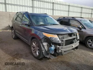 2015 Ford Explorer Limited with VIN 1FM5K7F85FGB49960, listed as a Copart auction lot 48563715 with 148,157 mi miles and Salvage Title. Bid and sale history available at carsss.com. Image 4.