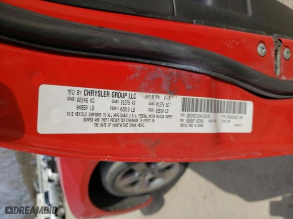 2010 Dodge Charger SXT with VIN 2B3CA3CV2AH192345, listed as a Copart auction lot 49071465 with 115,328 mi miles and Salvage Title. Bid and sale history available at carsss.com. Image 12.