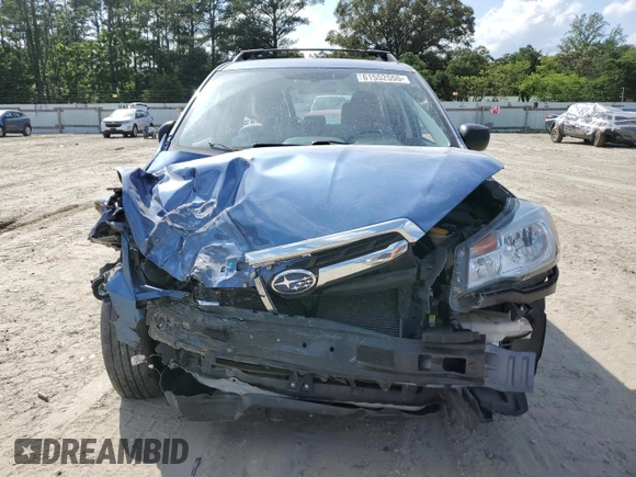 2017 Subaru Forester with VIN JF2SJABC2HH590879, listed as a Copart auction lot 61552555 with Not provided miles and Salvage title. Bid and sale history available at DreamBid. Image 5.
