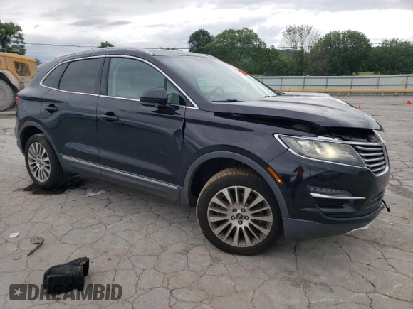 2017 Lincoln MKC Reserve with VIN 5LMCJ3C91HUL13688, listed as a Copart auction lot 58495415 with 125,646 mi miles and Salvage title. Bid and sale history available at DreamBid. Image 4.
