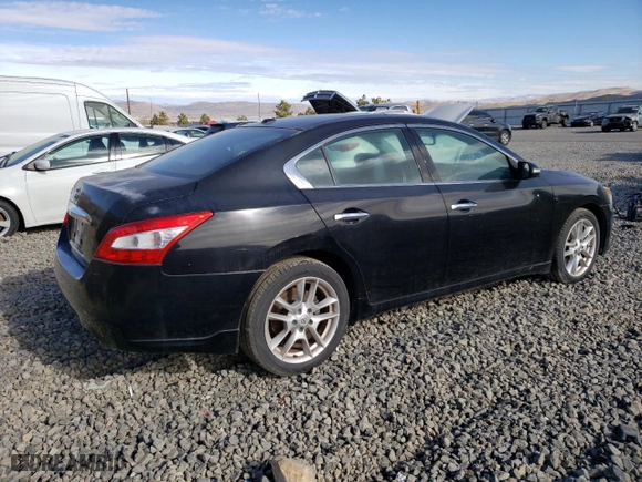 2009 Nissan Maxima 3.5 SV w/Sport Pkg with VIN 1N4AA51E69C828158, listed as a Copart auction lot 42559115 with 0 mi miles and Salvage Title. Bid and sale history available at carsss.com. Image 3.
