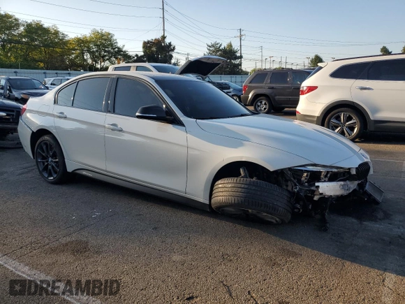 2017 BMW 3 Series 340i xDrive with VIN WBA8B7C32HA190043, listed as a Copart auction lot 69760234 with Not Provided miles and Salvage Title. Bid and sale history available at carsss.com. Image 4.