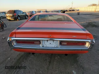 1972 Dodge Charger z VIN WH23G2G215452, wystawiony jako Copart lot #75480463 z przebiegiem 80 763 mil mil oraz Szkoda całkowita • Salvage title. Historia ofert i sprzedaży dostępna na DreamBid. Obrazek 6.