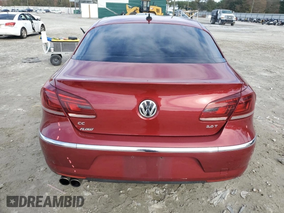 2013 Volkswagen CC Sport with VIN WVWBP7AN8DE568383, listed as a Copart auction lot 82881684 with 208,481 mi miles and Salvage Title. Bid and sale history available at carsss.com. Image 6.