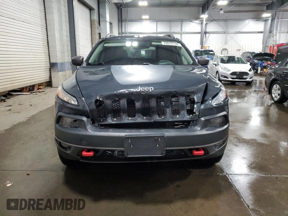 2017 Jeep Cherokee Trailhawk L Plus with VIN 1C4PJMBB8HW517248, listed as a Copart auction lot 79515134 with 78,928 mi miles and Salvage Title. Bid and sale history available at carsss.com. Image 5.