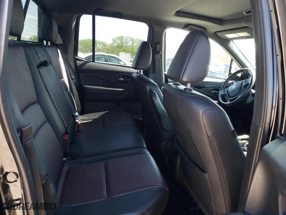 2018 Honda Ridgeline Black Edition with VIN 5FPYK3F84JB016143, listed as a Copart auction lot 51520004 with 97,053 mi miles and Salvage Title. Bid and sale history available at carsss.com. Image 10.