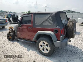 2008 Jeep Wrangler X with VIN 1J4FA24118L538510, listed as a Copart auction lot 59258615 with Not provided miles and Salvage title. Bid and sale history available at DreamBid. Image 2.