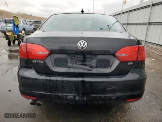 2014 Volkswagen Jetta Sedan SE w/Connectivity/Sunroof PZEV with VIN 3VWD17AJ3EM423333, listed as a Copart auction lot 47789635 with 159,162 mi miles and Clean Title. Bid and sale history available at carsss.com. Image 6.