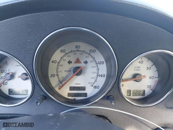 2001 Mercedes-Benz SLK-Class Kompressor with VIN WDBKK49F71F187400, listed as a IAAI auction lot 41234092 with 168,219 mi miles. Bid and sale history available at carsss.com. Image 7.