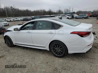 2019 Genesis G80 3.8L z VIN KMHGN4JE4KU290817, wystawiony jako Copart lot #44030005 z przebiegiem 61 008 mil mil oraz Szkoda całkowita • Salvage title. Historia ofert i sprzedaży dostępna na DreamBid. Obrazek 2.