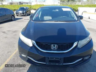 2015 Honda Civic Sedan EX-L with VIN 2HGFB2F93FH555021, listed as a IAAI auction lot 41904781 with 151,982 mi miles. Bid and sale history available at carsss.com. Image 13.