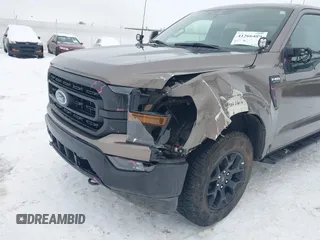 2023 Ford F-150 XL with VIN 1FTFW1E85PFA33757, listed as a IAAI auction lot 41266489 with 8,655 mi miles. Bid and sale history available at carsss.com. Image 6.