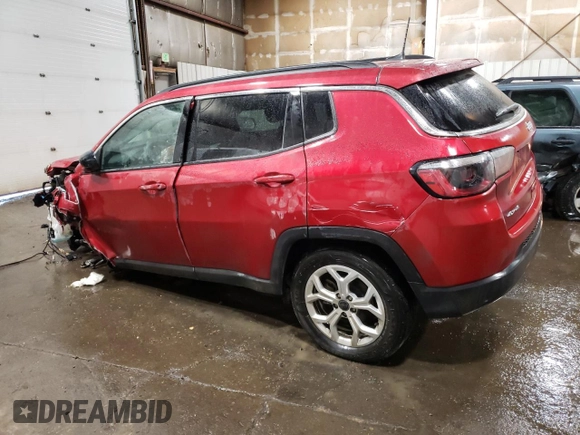 2025 Jeep Compass Latitude с VIN 3C4NJDBN6ST537089, выставлен на аукционе Copart как лот 66408035 с пробегом 2 595 миль миль и На запчасти • Non repairable. История ставок и продаж доступна на DreamBid. Изображение 2.