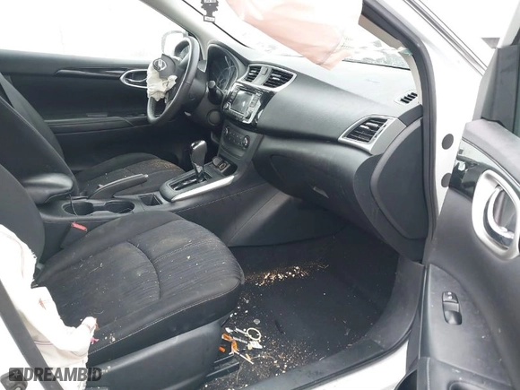 2017 Nissan Sentra S with VIN 3N1AB7APXHY322362, listed as a IAAI auction lot 41881682 with 97,481 mi miles. Bid and sale history available at carsss.com. Image 5.