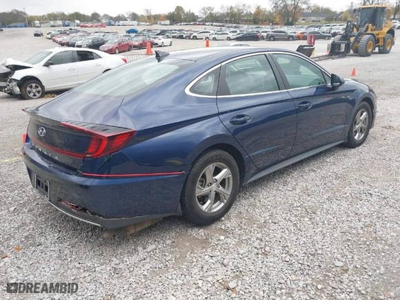 2021 Hyundai Sonata SE with VIN 5NPEG4JA4MH076636, listed as a IAAI auction lot 40754573 with 107,613 mi miles. Bid and sale history available at carsss.com. Image 4.