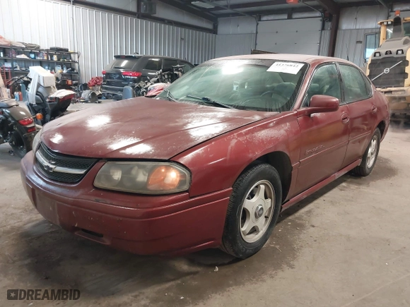 2001 Chevrolet Impala LS with VIN 2G1WH55K319159895, listed as a IAAI auction lot 41376842 with 178,254 mi miles. Bid and sale history available at carsss.com. Image 2.
