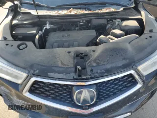 2017 Acura MDX Sport Hybrid w/Advance Pkg with VIN 5FRYD7H75HB001013, listed as a Copart auction lot 71366294 with 59,633 mi miles and Salvage Title. Bid and sale history available at carsss.com. Image 12.