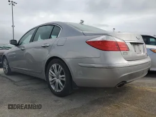 2011 Hyundai Genesis with VIN KMHGC4DF5BU127037, listed as a Copart auction lot 75053954 with Not Provided miles and Non Repairable. Bid and sale history available at carsss.com. Image 2.