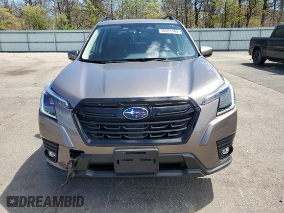 2024 Subaru Forester Premium z VIN JF2SKACC6RH463419, wystawiony jako Copart lot #55591345 z przebiegiem 4 930 mil mil oraz Szkoda całkowita • Salvage title. Historia ofert i sprzedaży dostępna na DreamBid. Obrazek 5.