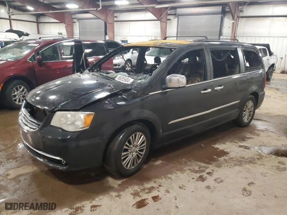 2013 Chrysler Town & Country Touring-L with VIN 2C4RC1CG9DR805939, listed as a Copart auction lot 86055904 with 0 mi miles and Clean Title. Bid and sale history available at carsss.com. Image 1.