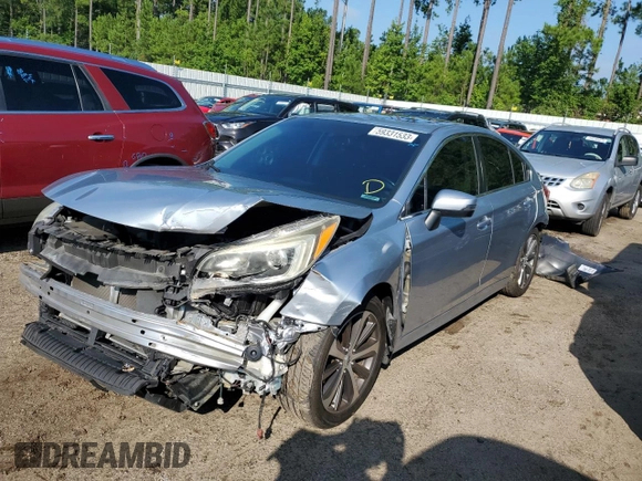 2016 Subaru Legacy 2.5i Limited with VIN 4S3BNBL66G3018677, listed as a Copart auction lot 59331533 with 96,345 mi miles. Bid and sale history available at carsss.com. Image 1.