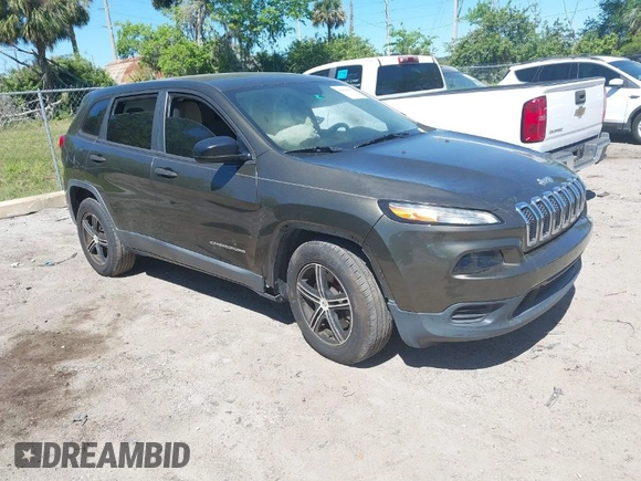 2015 Jeep Cherokee Sport z VIN 1C4PJLAB0FW517074, wystawiony jako IAAI lot #41816994 z przebiegiem Nie podano mil oraz . Historia ofert i sprzedaży dostępna na DreamBid. Obrazek 1.