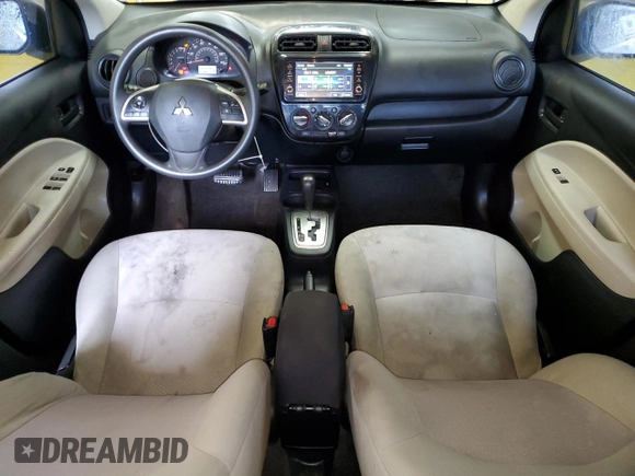 2019 Mitsubishi Mirage ES z VIN ML32F3FJ9KHF14920, wystawiony jako Copart lot #56494145 z przebiegiem 80 492 mil mil oraz Czysty tytuł • Clean title. Historia ofert i sprzedaży dostępna na DreamBid. Obrazek 8.