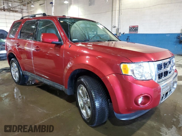 2012 Ford Escape Limited with VIN 1FMCU0E77CKC63792, listed as a Copart auction lot 49295725 with 76,089 mi miles and Clean Title. Bid and sale history available at DreamBid. Image 4.