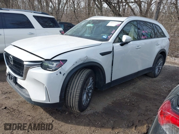 2024 Mazda CX-90 Preferred Plus with VIN JM3KKCHD9R1120051, listed as a IAAI auction lot 41574913 with 44,541 mi miles and . Bid and sale history available at DreamBid. Image 17.