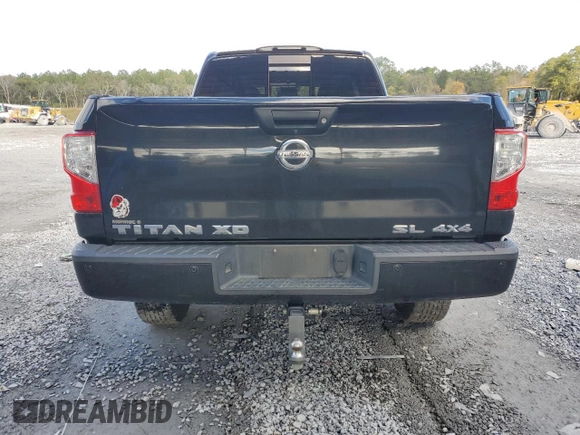 2016 Nissan Titan XD PRO-4X with VIN 1N6BA1F40GN510168, listed as a Copart auction lot 81030354 with 224,093 mi miles and Salvage Title. Bid and sale history available at carsss.com. Image 6.