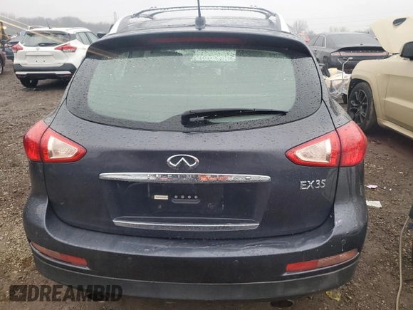 2008 Infiniti EX Journey with VIN JNKAJ09F98M355258, listed as a Copart auction lot 80648174 with 101,182 mi miles and Salvage Title. Bid and sale history available at DreamBid. Image 6.