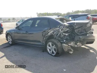 2018 Audi A4 Premium с VIN WAUDNAF41JN001193, выставлен на аукционе Copart как лот 57702895 с пробегом 76 592 миль миль и Списание • Salvage title. История ставок и продаж доступна на DreamBid. Изображение 2.