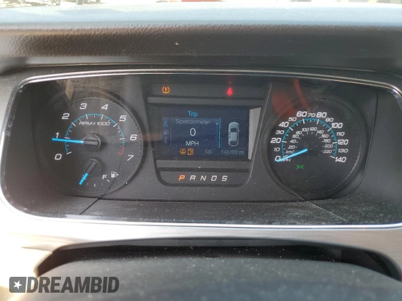 2016 Ford Taurus SEL with VIN 1FAHP2E87GG134004, listed as a Copart auction lot 59764905 with 145,169 mi miles and Salvage title. Bid and sale history available at DreamBid. Image 9.