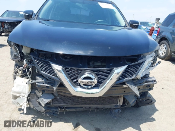 2015 Nissan Rogue SV with VIN KNMAT2MT9FP508835, listed as a IAAI auction lot 42174288 with 203,155 mi miles and . Bid and sale history available at carsss.com. Image 6.