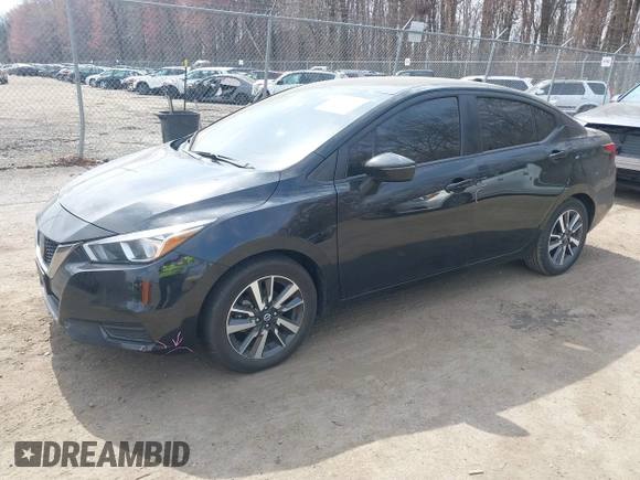 2021 Nissan Versa SV with VIN 3N1CN8EV5ML855547, listed as a IAAI auction lot 41827009 with 97,525 mi miles and . Bid and sale history available at DreamBid. Image 17.
