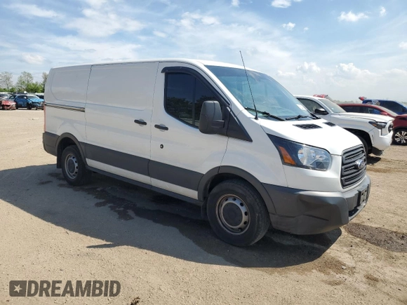 2018 Ford Transit with VIN 1FTYE1YM1JKB54420, listed as a Copart auction lot 56344335 with 98,704 mi miles and Salvage title. Bid and sale history available at DreamBid. Image 4.