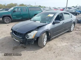 2007 Nissan Maxima SL with VIN 1N4BA41E07C860647, listed as a IAAI auction lot 42098261 with 135,291 mi miles and . Bid and sale history available at DreamBid. Image 2.