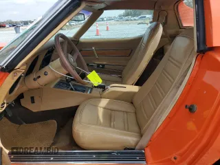 1976 Chevrolet Corvette with VIN 1Z37L6S442300, listed as a Copart auction lot 43044735 with 90,217 mi miles and Salvage title. Bid and sale history available at DreamBid. Image 7.