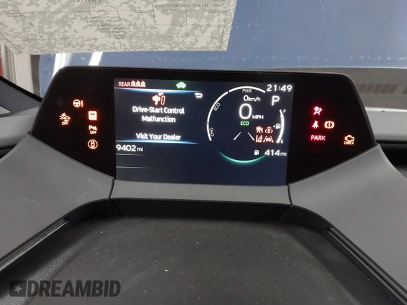 2024 Toyota Prius LE with VIN JTDACAAU0R3030582, listed as a IAAI auction lot 41838615 with 9,402 mi miles and . Bid and sale history available at DreamBid. Image 7.