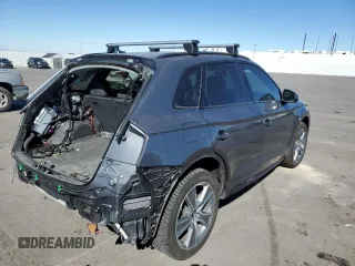 2019 Audi Q5 Prestige with VIN WA1CNAFY2K2053835, listed as a Copart auction lot 46736325 with 48,257 mi miles and Salvage Title. Bid and sale history available at carsss.com. Image 3.