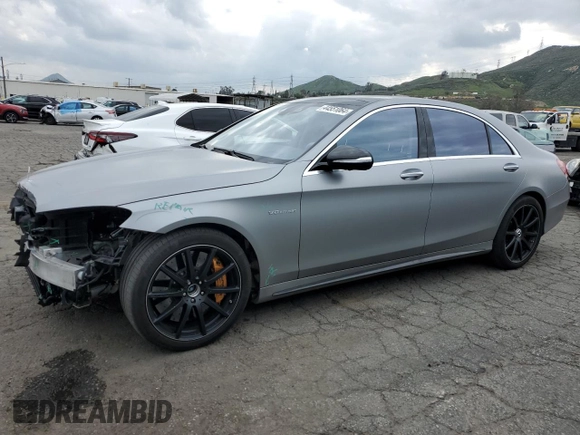 2017 Mercedes-Benz S 63 AMG z VIN WDDUG7JB0HA323319, wystawiony jako Copart lot #44551064 z przebiegiem 36 809 mil mil oraz . Historia ofert i sprzedaży dostępna na DreamBid. Obrazek 1.