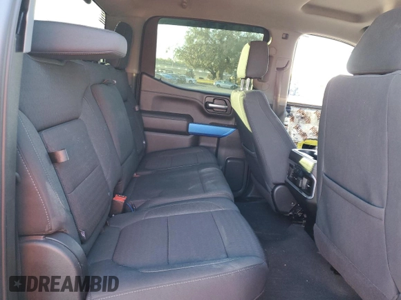 2021 Chevrolet Silverado 1500 RST with VIN 3GCPWDET9MG270708, listed as a Copart auction lot 87276814 with Not Provided miles and Salvage Title. Bid and sale history available at DreamBid. Image 10.
