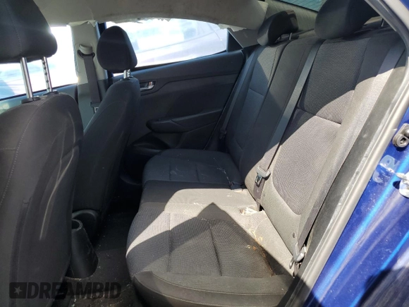 2021 Hyundai Accent SEL with VIN 3KPC24A61ME135728, listed as a Copart auction lot 56217095 with 40,181 mi miles and Salvage title. Bid and sale history available at DreamBid. Image 10.