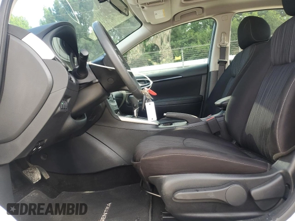 2017 Nissan Sentra S with VIN 3N1AB7APXHY397370, listed as a Copart auction lot 63914225 with 72,325 mi miles and Salvage title. Bid and sale history available at DreamBid. Image 7.