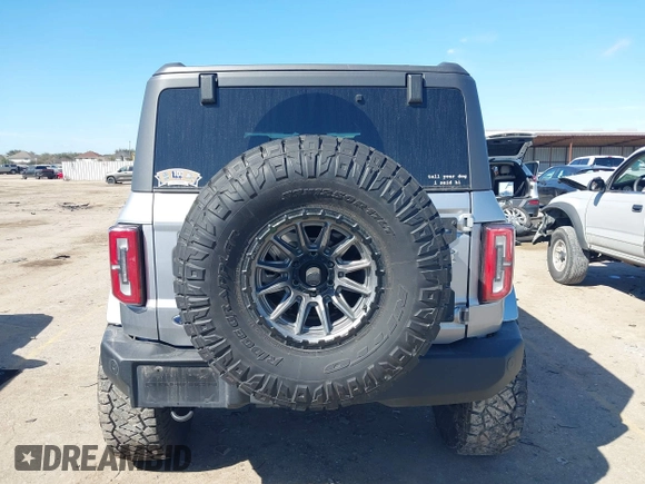 2024 Ford Bronco Outer Banks with VIN 1FMEE8BP9RLA09450, listed as a IAAI auction lot 41672389 with 11,454 mi miles. Bid and sale history available at carsss.com. Image 16.